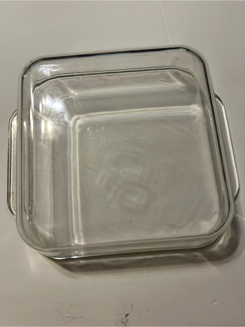 Pyrex Glass Square Baking Dish – Transparent
